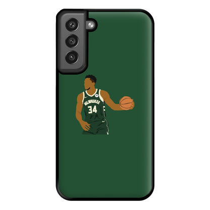 Giannis - Basketball Phone Case for Galaxy S21FE