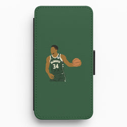 Giannis - Basketball Flip / Wallet Phone Case
