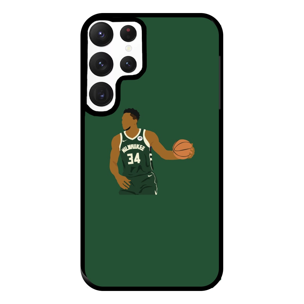 Giannis - Basketball Phone Case for Galaxy S22 Ultra