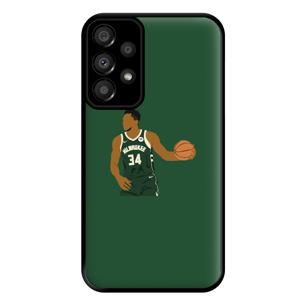 Giannis - Basketball Phone Case for Galaxy A33