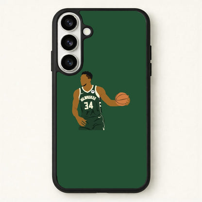 Giannis - Basketball Phone Case for Galaxy S26