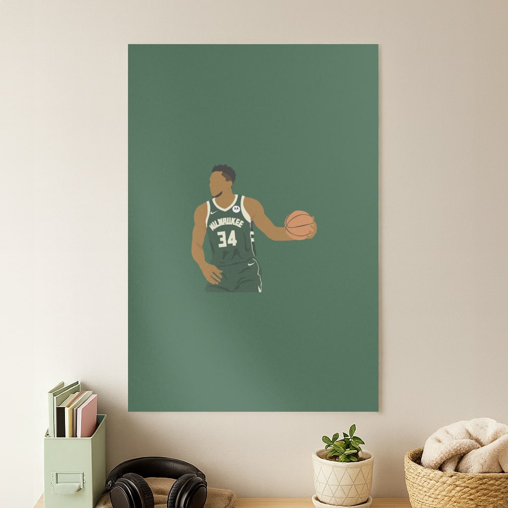 Giannis - Basketball Poster