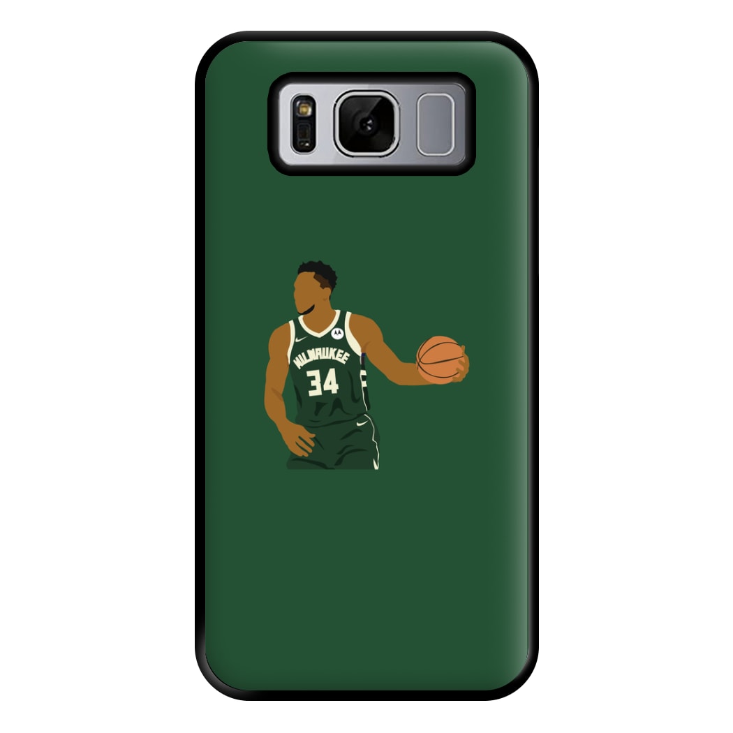 Giannis - Basketball Phone Case for Galaxy S8 Plus