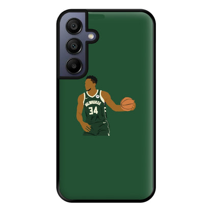 Giannis - Basketball Phone Case for Galaxy A15