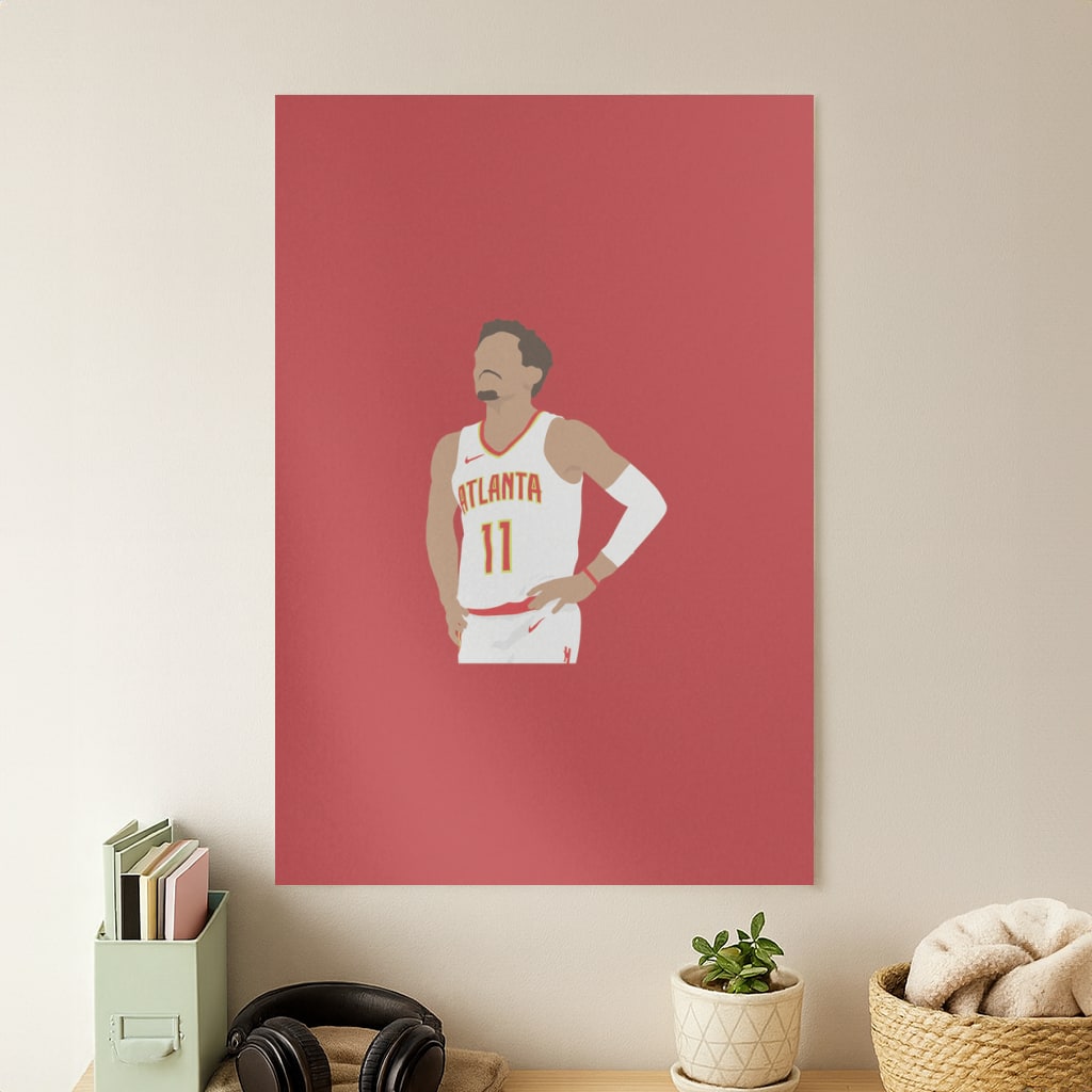 Young - Basketball Poster