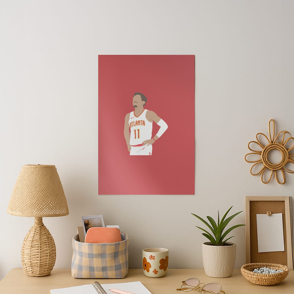 Young - Basketball Art Print