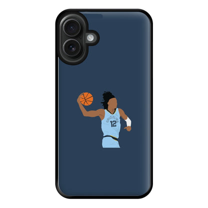 Morant - Basketball Phone Case for iPhone 16 Plus