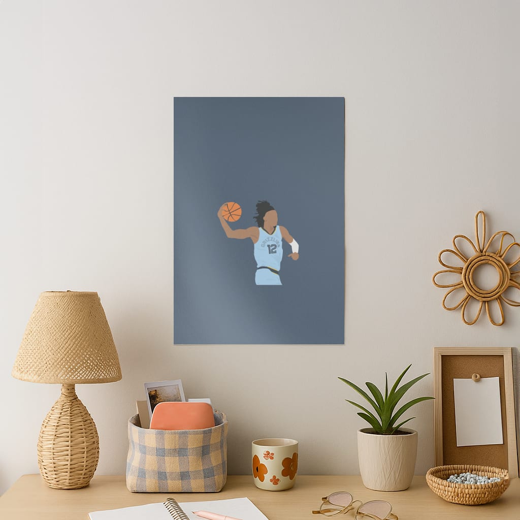 Morant - Basketball Art Print