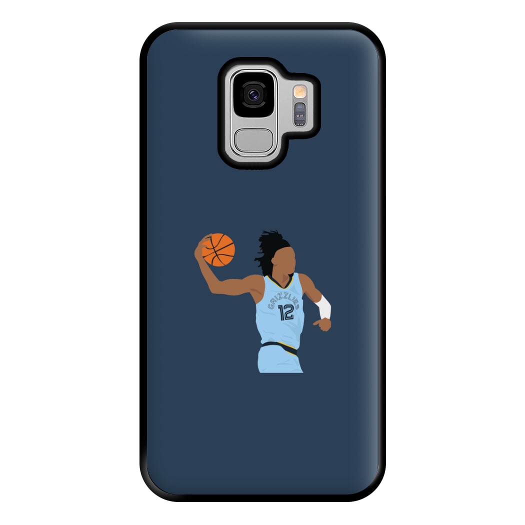 Morant - Basketball Phone Case for Galaxy S9 Plus