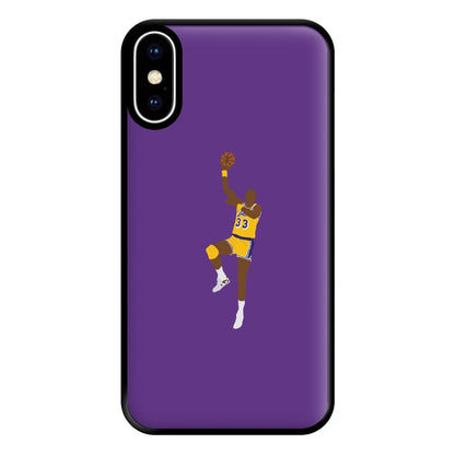 Abdul-Jabbar - Basketball Phone Case for iPhone XS Max