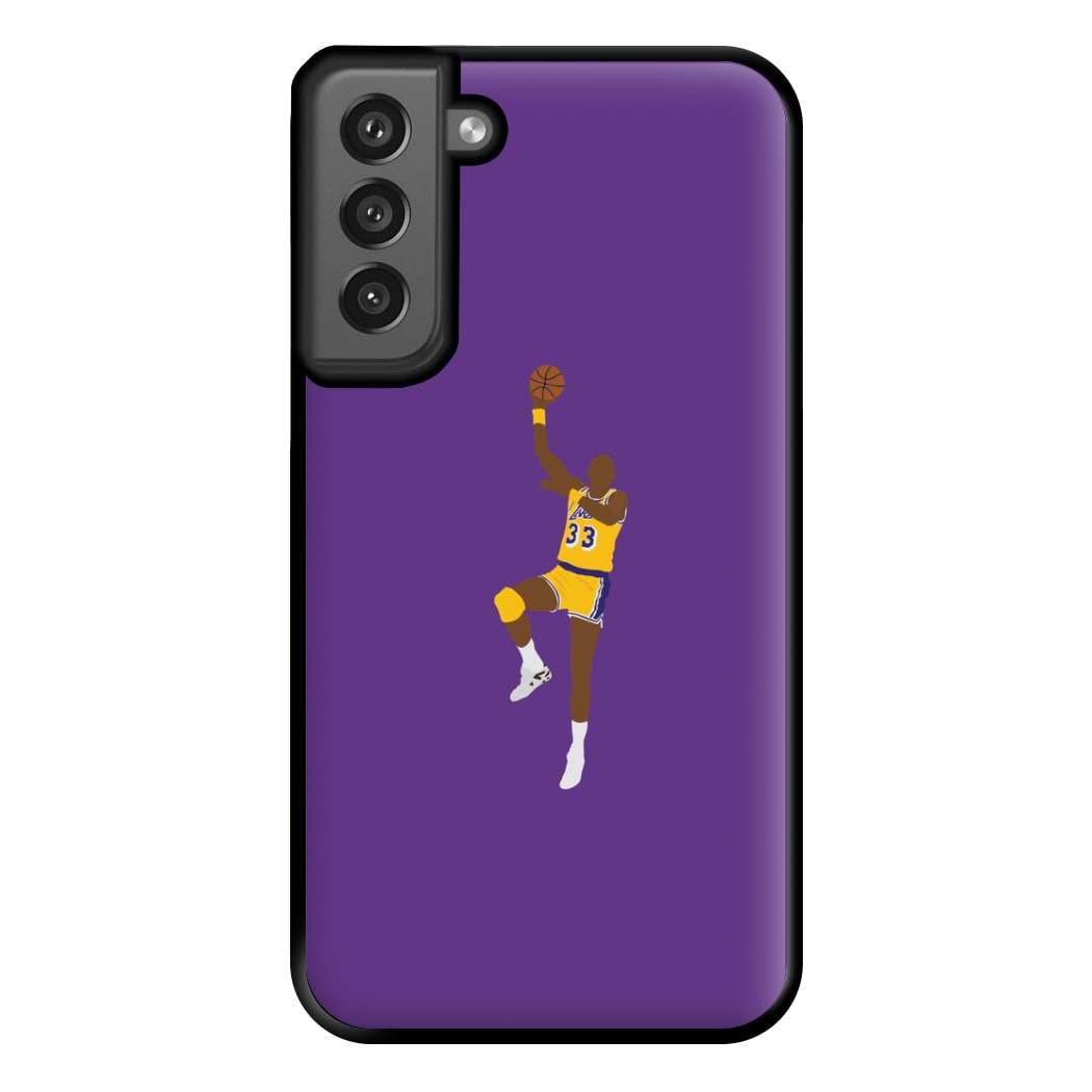 Abdul-Jabbar - Basketball Phone Case for Galaxy S21FE