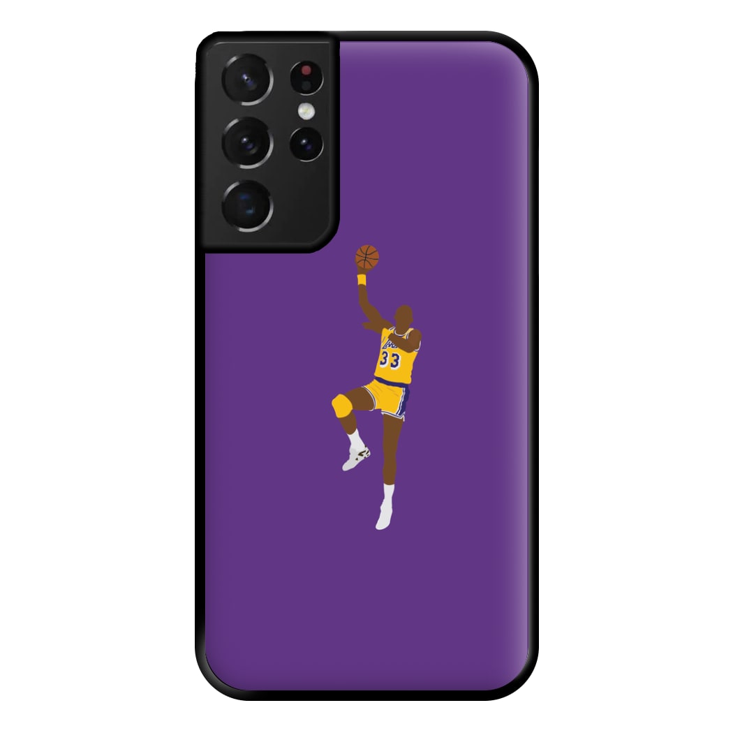 Abdul-Jabbar - Basketball Phone Case for Galaxy S21 Ultra