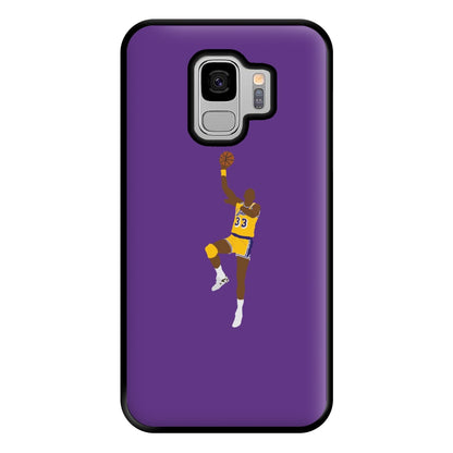 Abdul-Jabbar - Basketball Phone Case for Galaxy S9 Plus