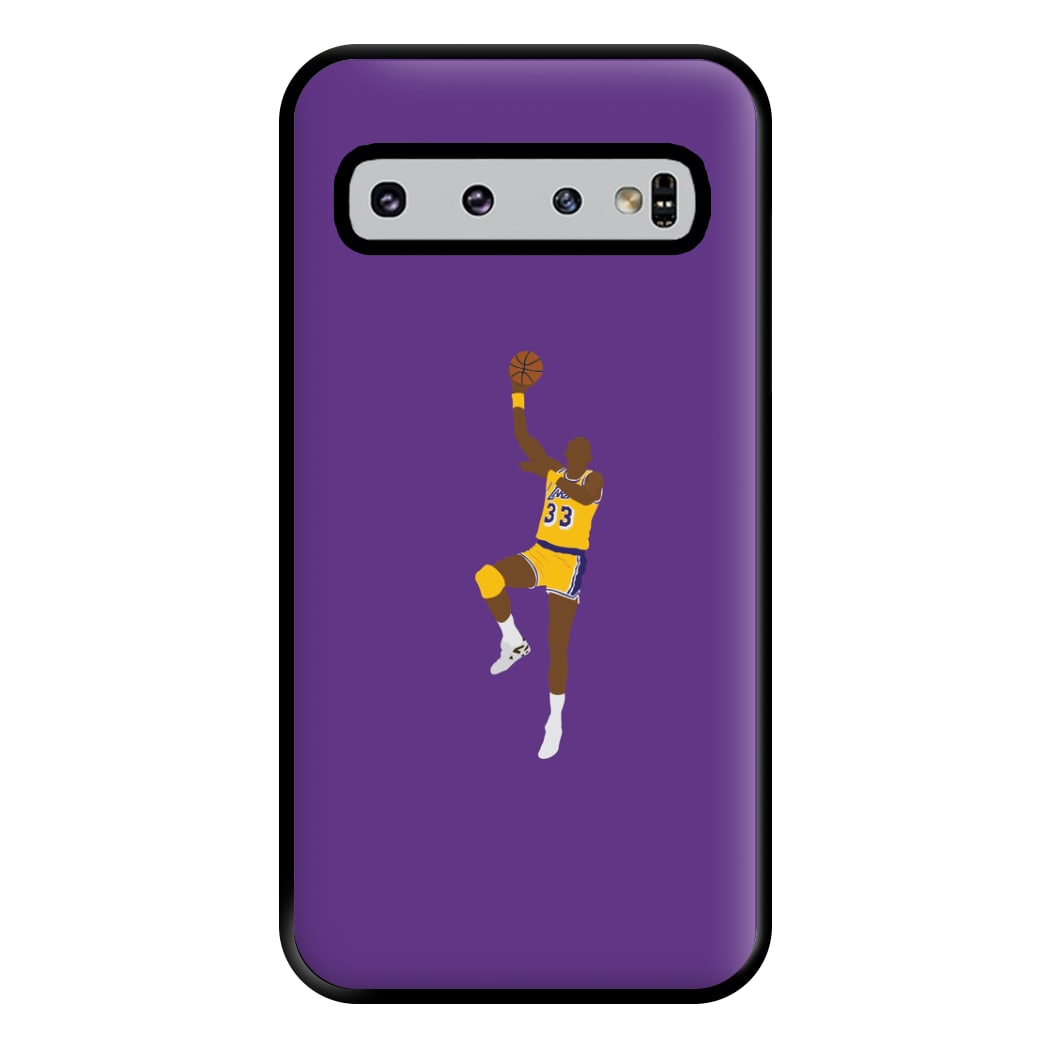 Abdul-Jabbar - Basketball Phone Case for Galaxy S10 Plus