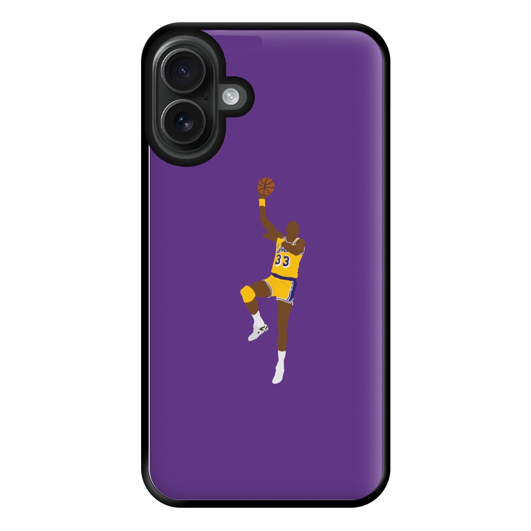 Abdul-Jabbar - Basketball Phone Case for iPhone 16 Plus