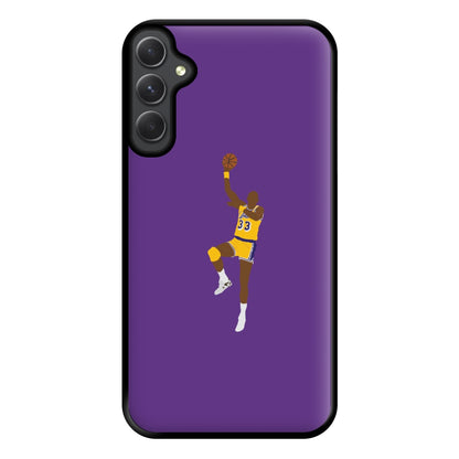 Abdul-Jabbar - Basketball Phone Case for Galaxy A34