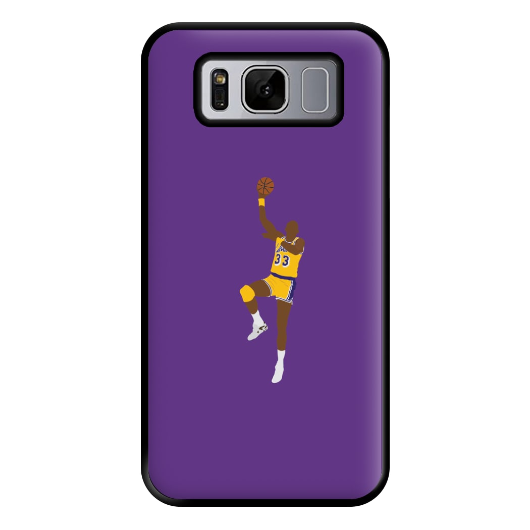 Abdul-Jabbar - Basketball Phone Case for Galaxy S8 Plus