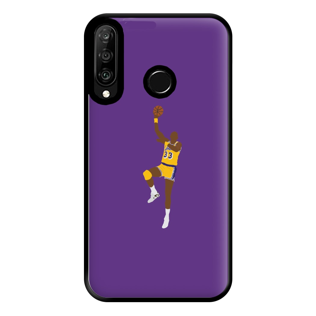 Abdul-Jabbar - Basketball Phone Case for Huawei P30 Lite