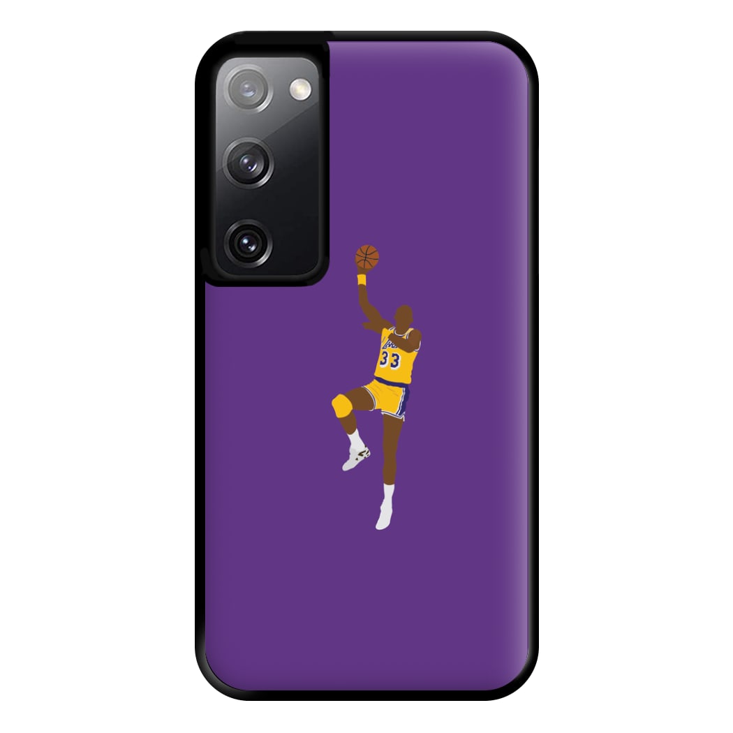 Abdul-Jabbar - Basketball Phone Case for Galaxy S20