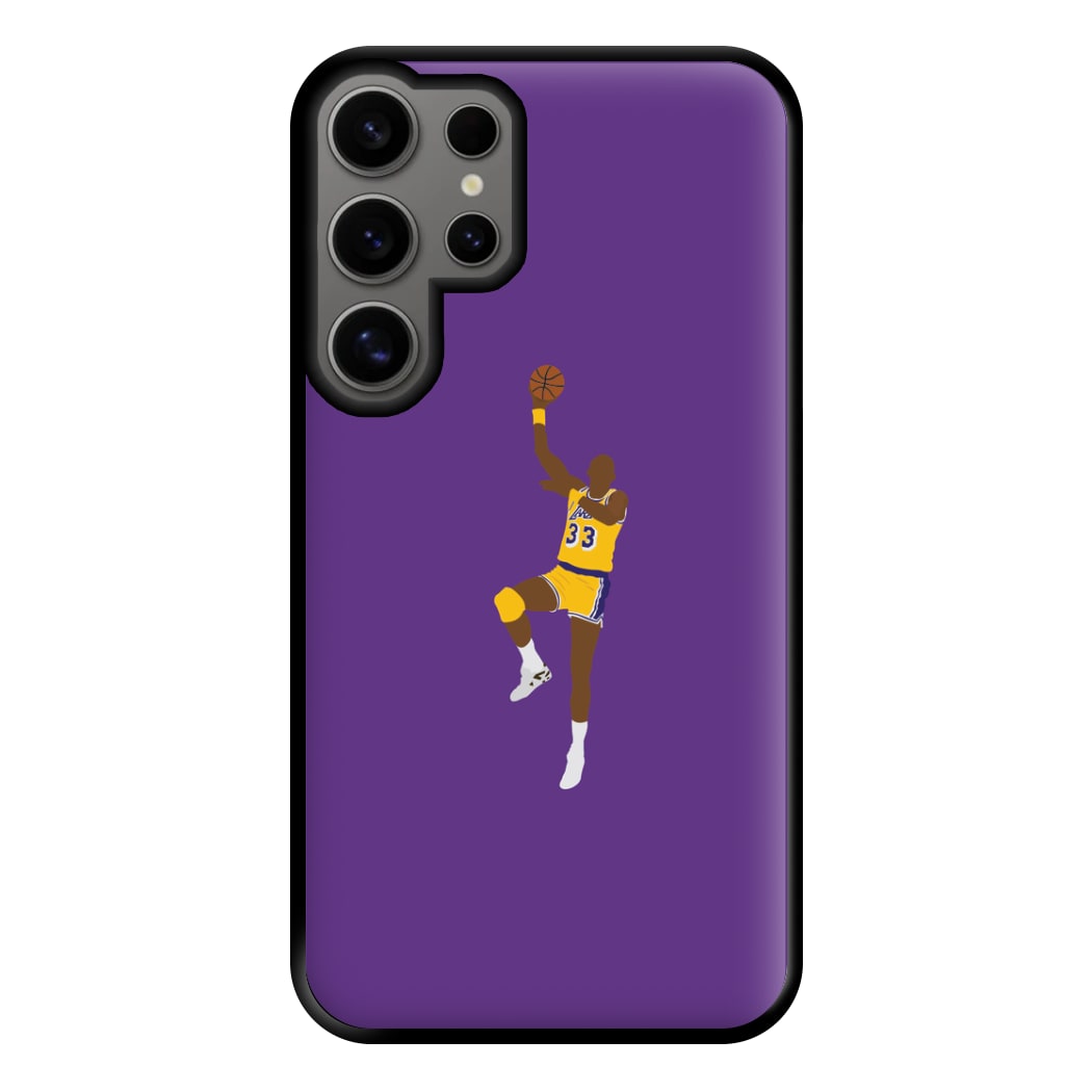 Abdul-Jabbar - Basketball Phone Case for Galaxy S24 Ultra