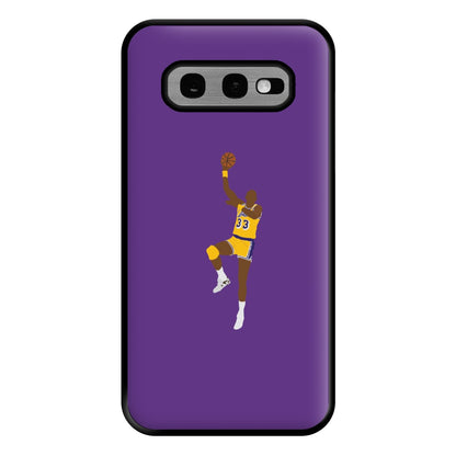 Abdul-Jabbar - Basketball Phone Case for Galaxy S10e