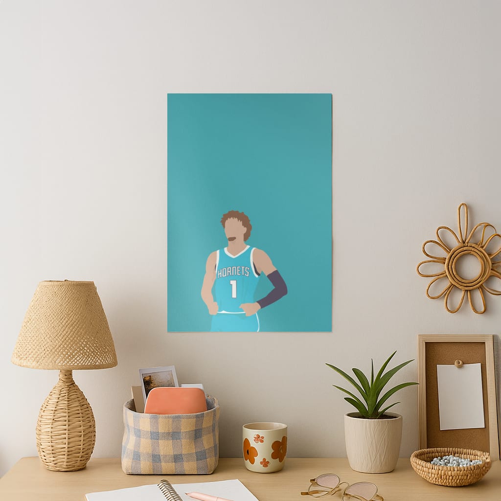 Lamelo - Basketball Art Print