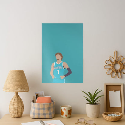Lamelo - Basketball Art Print