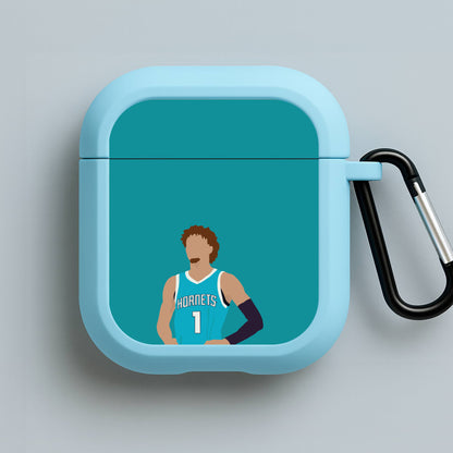 Lamelo - Basketball Blue AirPods Case
