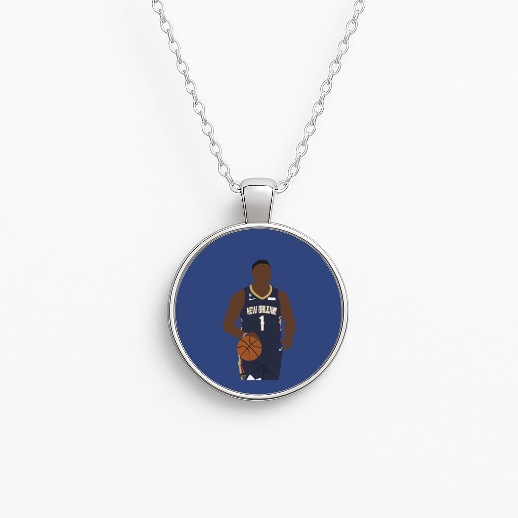 Williamson - Basketball Circle Necklace