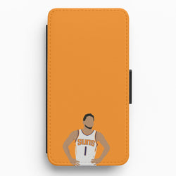 Booker - Basketball Flip / Wallet Phone Case