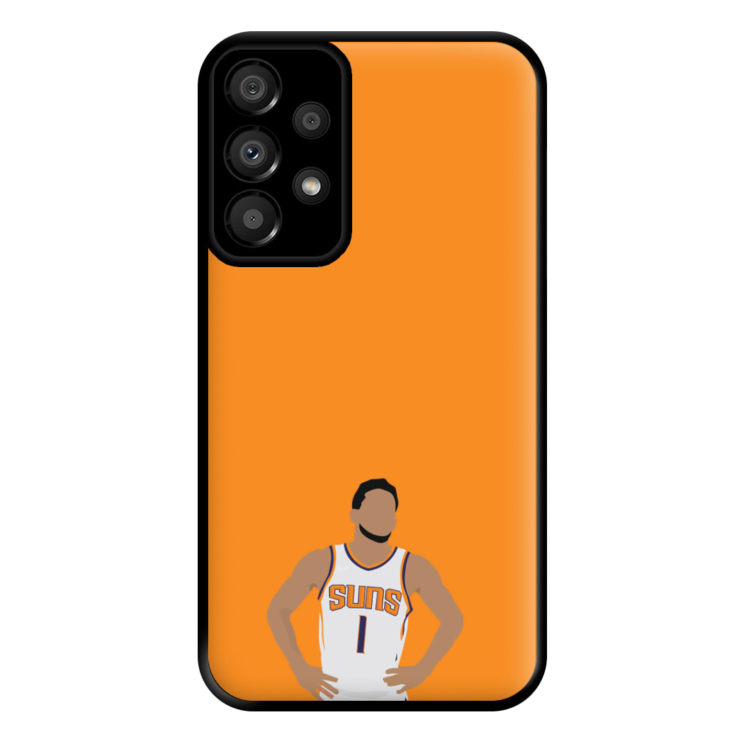 Booker - Basketball Phone Case for Galaxy A33