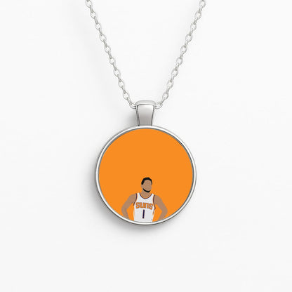 Booker - Basketball Necklace