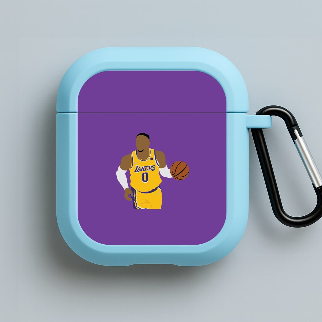 Young - Basketball Blue AirPods Case