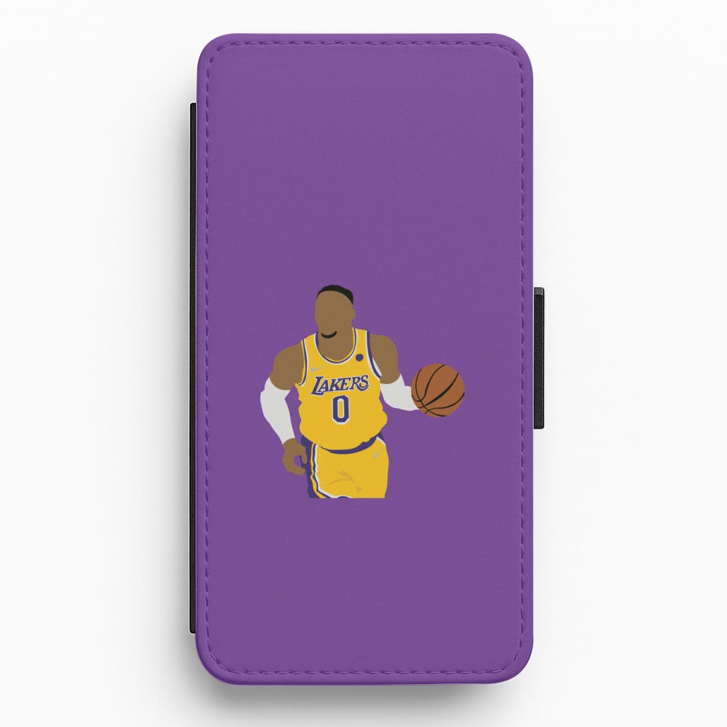 Young - Basketball Flip / Wallet Phone Case
