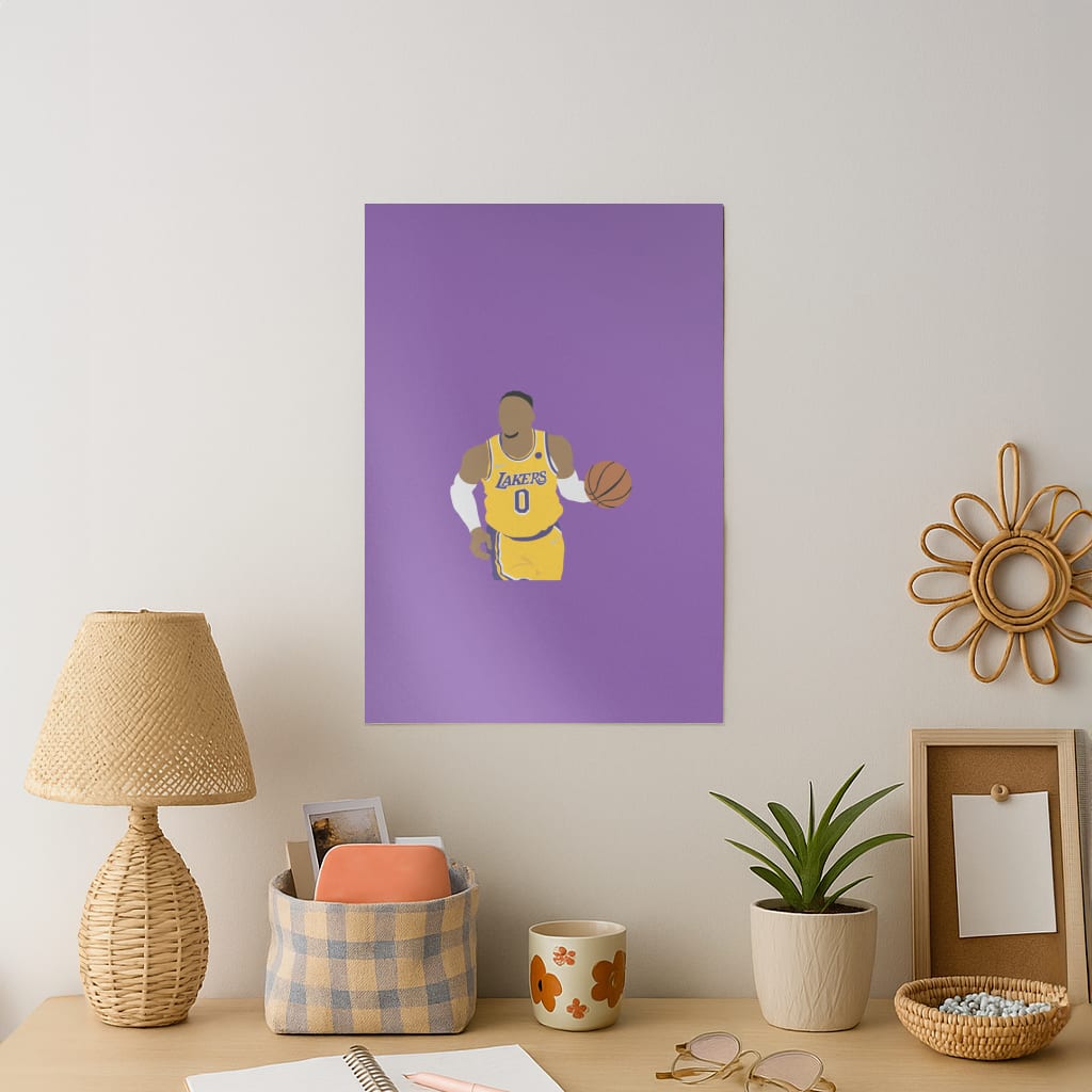Young - Basketball Art Print