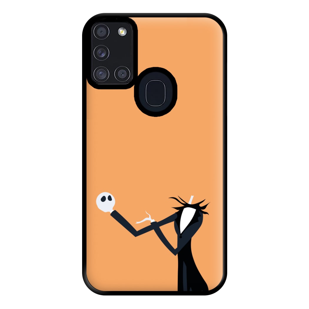 Headless Jack Skellington - TNBC Phone Case for Galaxy A21s