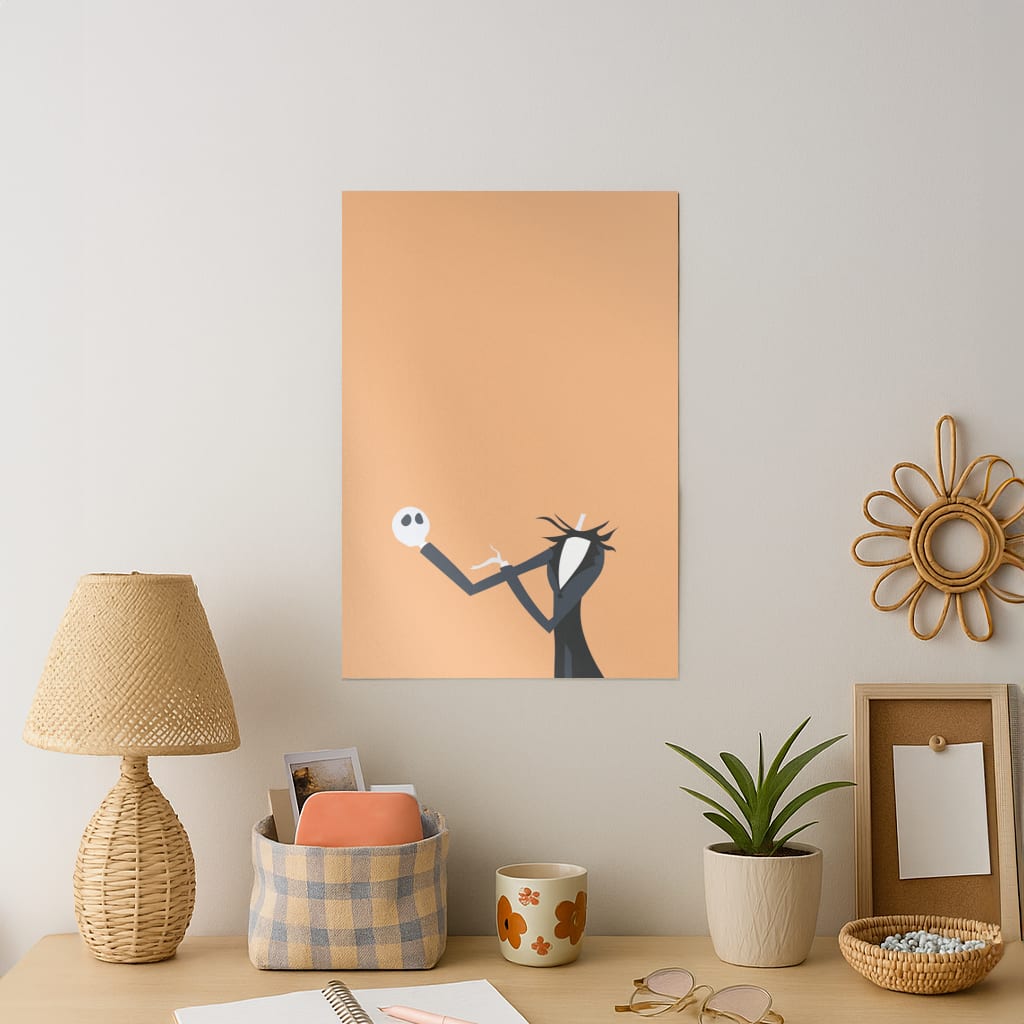 Headless Jack Skellington - TNBC Art Print