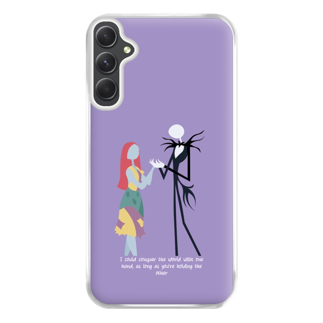 I Could Conquer The World - TNBC Phone Case for Galaxy A54