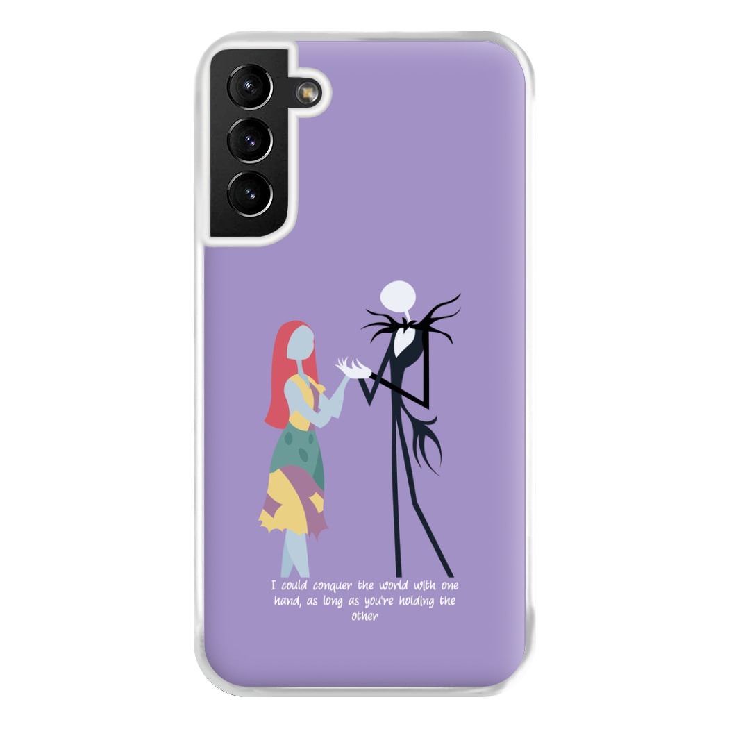 I Could Conquer The World - TNBC Phone Case for Galaxy S21 Plus