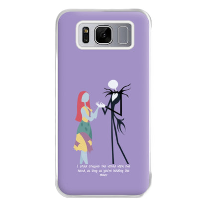 I Could Conquer The World - TNBC Phone Case for Galaxy S8 Plus