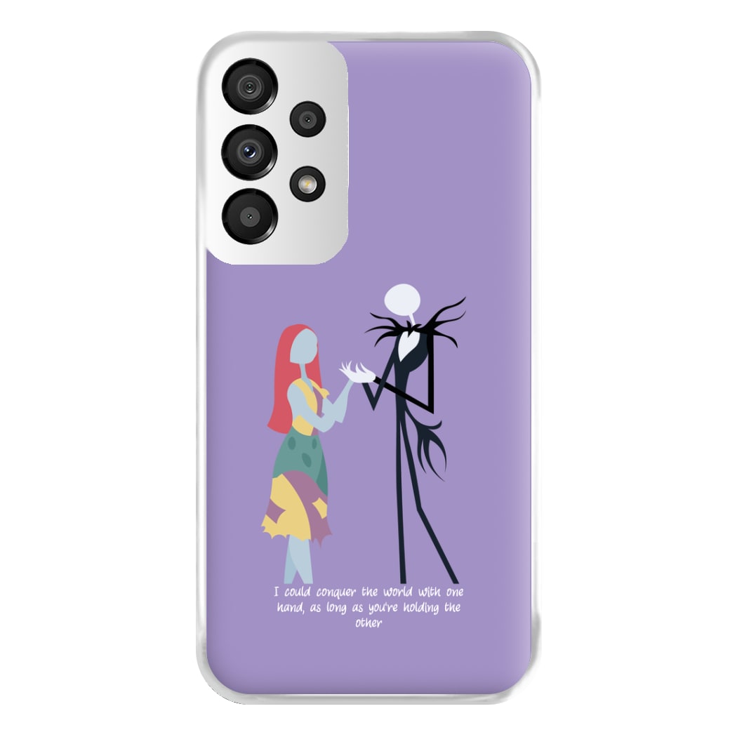 I Could Conquer The World - TNBC Phone Case for Galaxy A33