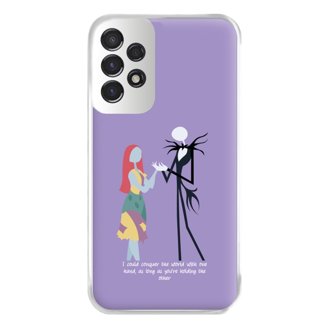 I Could Conquer The World - TNBC Phone Case for Galaxy A53