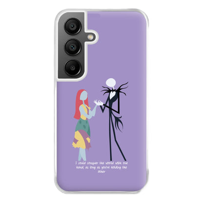 I Could Conquer The World - TNBC Phone Case for Galaxy A55