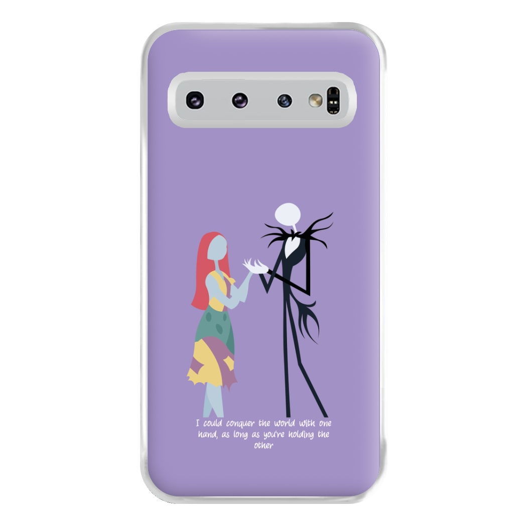 I Could Conquer The World - TNBC Phone Case for Galaxy S10 Plus