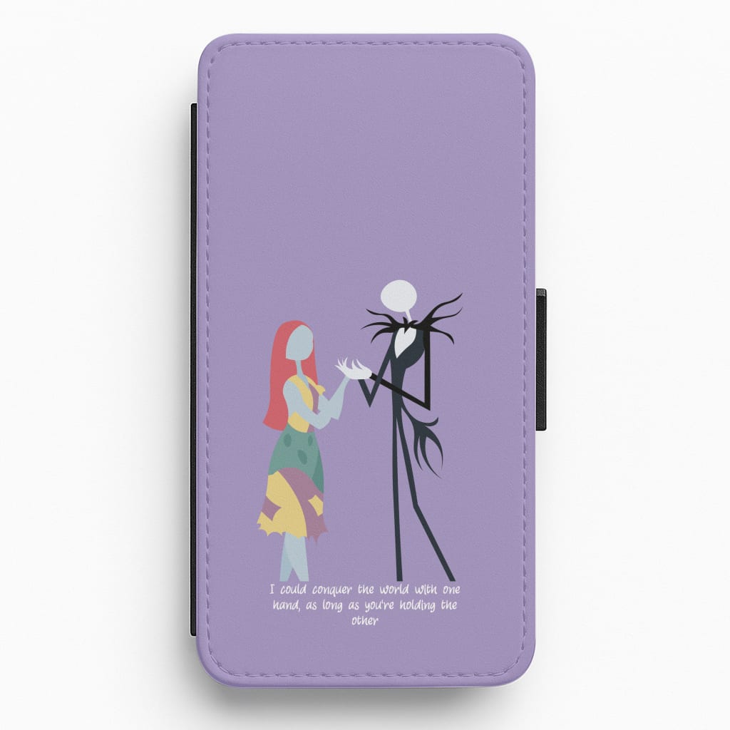 I Could Conquer The World - TNBC Flip / Wallet Phone Case