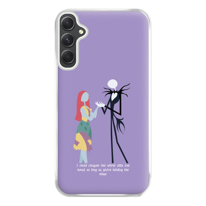 I Could Conquer The World - TNBC Phone Case for Galaxy A34