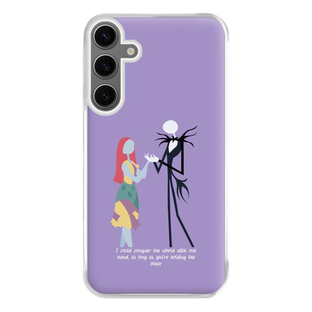 I Could Conquer The World - TNBC Phone Case for Galaxy S24FE