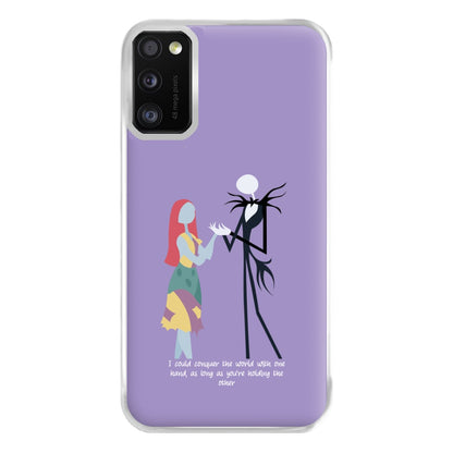 I Could Conquer The World - TNBC Phone Case for Galaxy A41