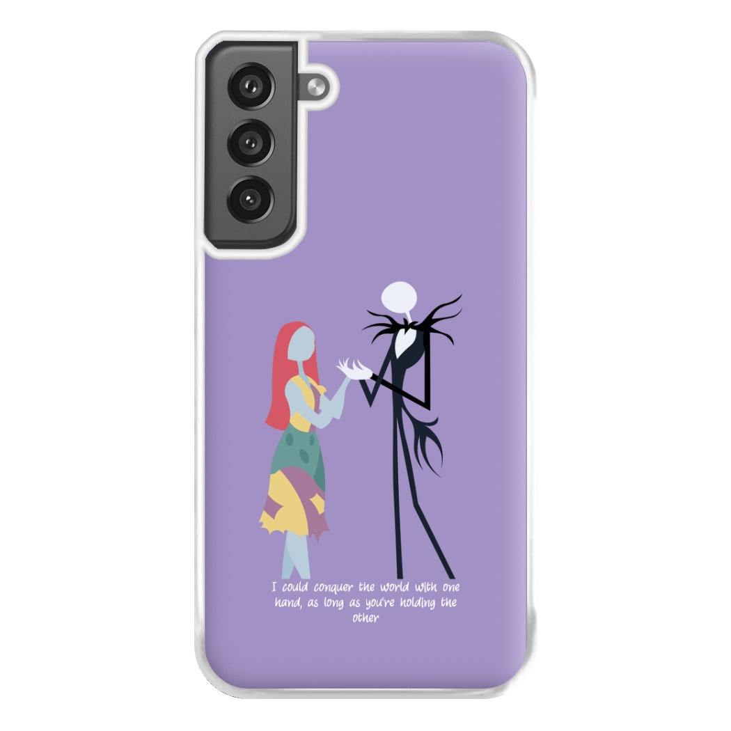 I Could Conquer The World - TNBC Phone Case for Galaxy S21FE