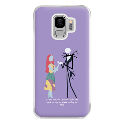 I Could Conquer The World - TNBC Phone Case for Galaxy S9 Plus